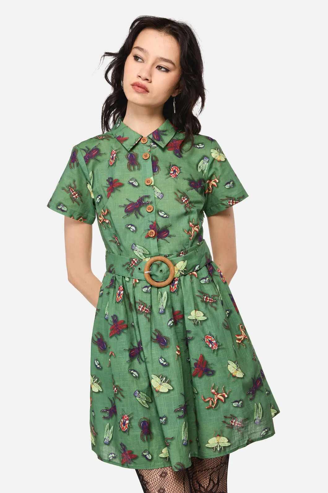 Entomology Print Dress sold by Modcloth