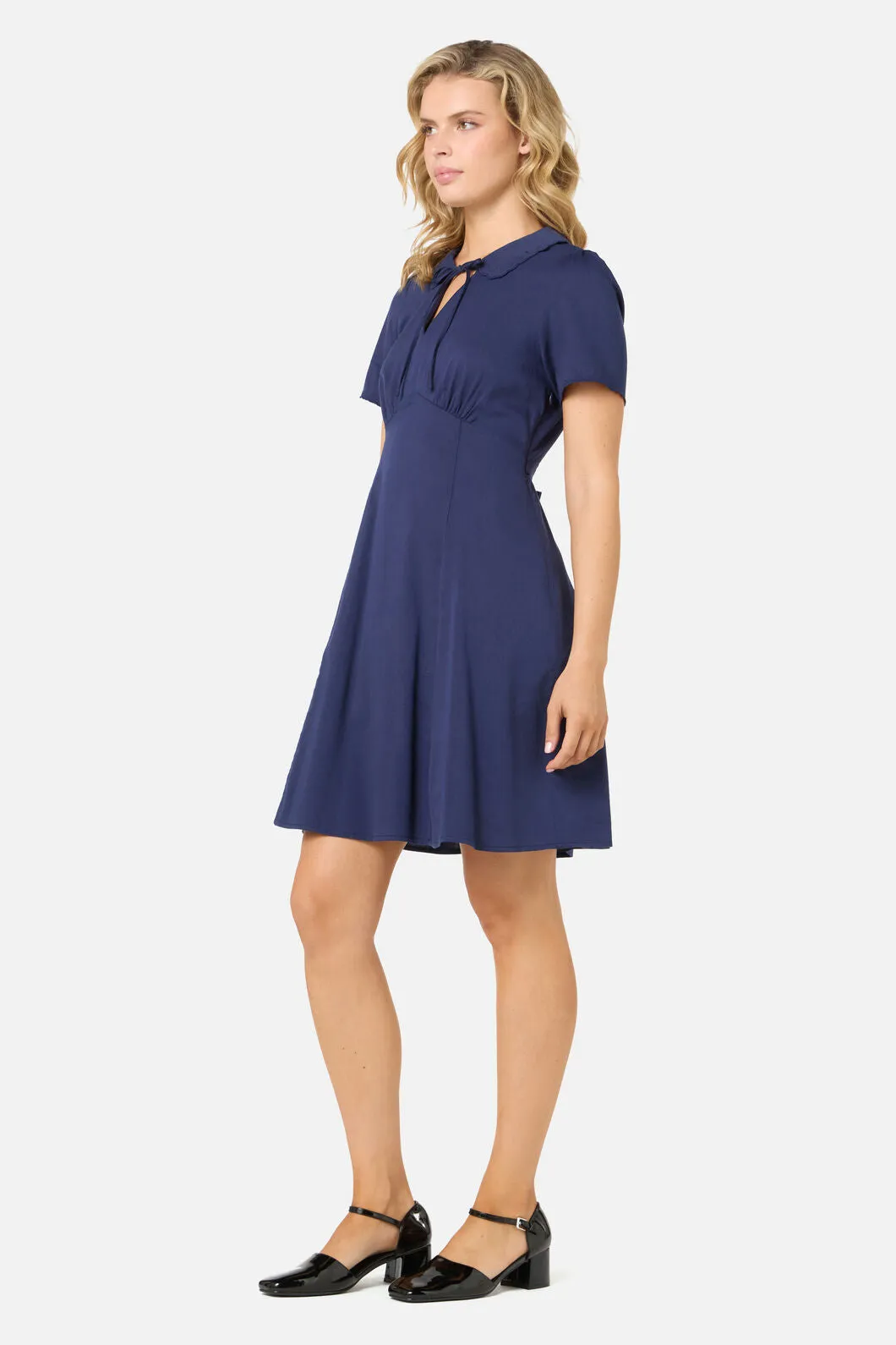 Josie Sweet Collar Tea Dress sold by Modcloth product image thumbnail 4