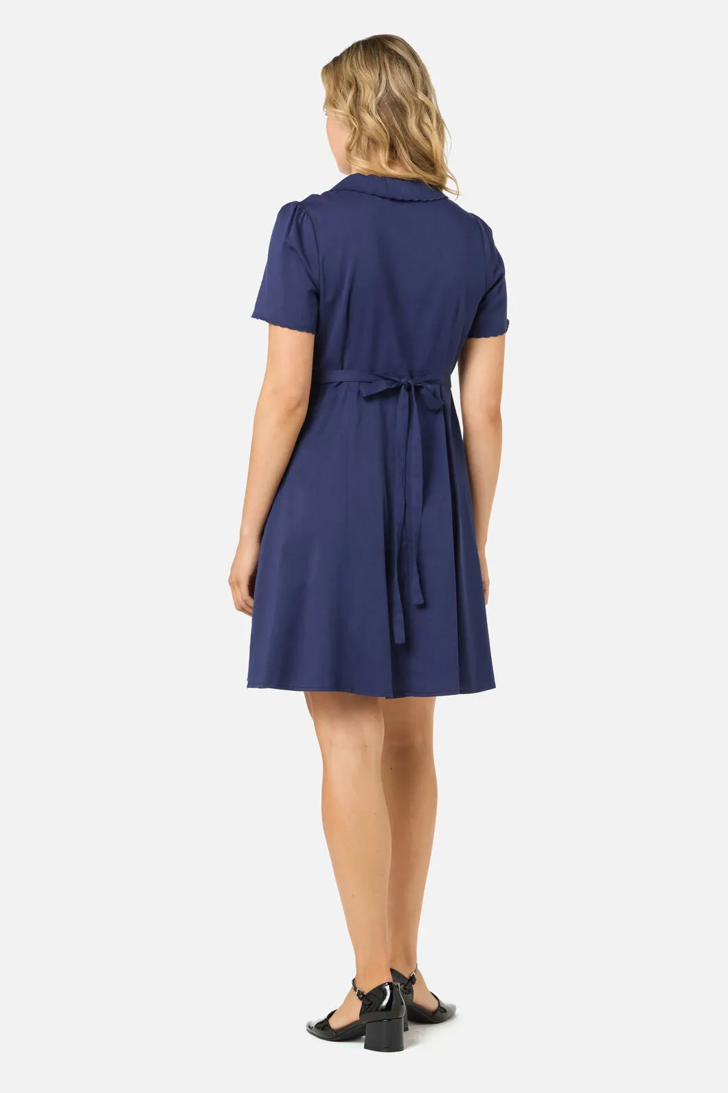Josie Sweet Collar Tea Dress sold by Modcloth product image thumbnail 5