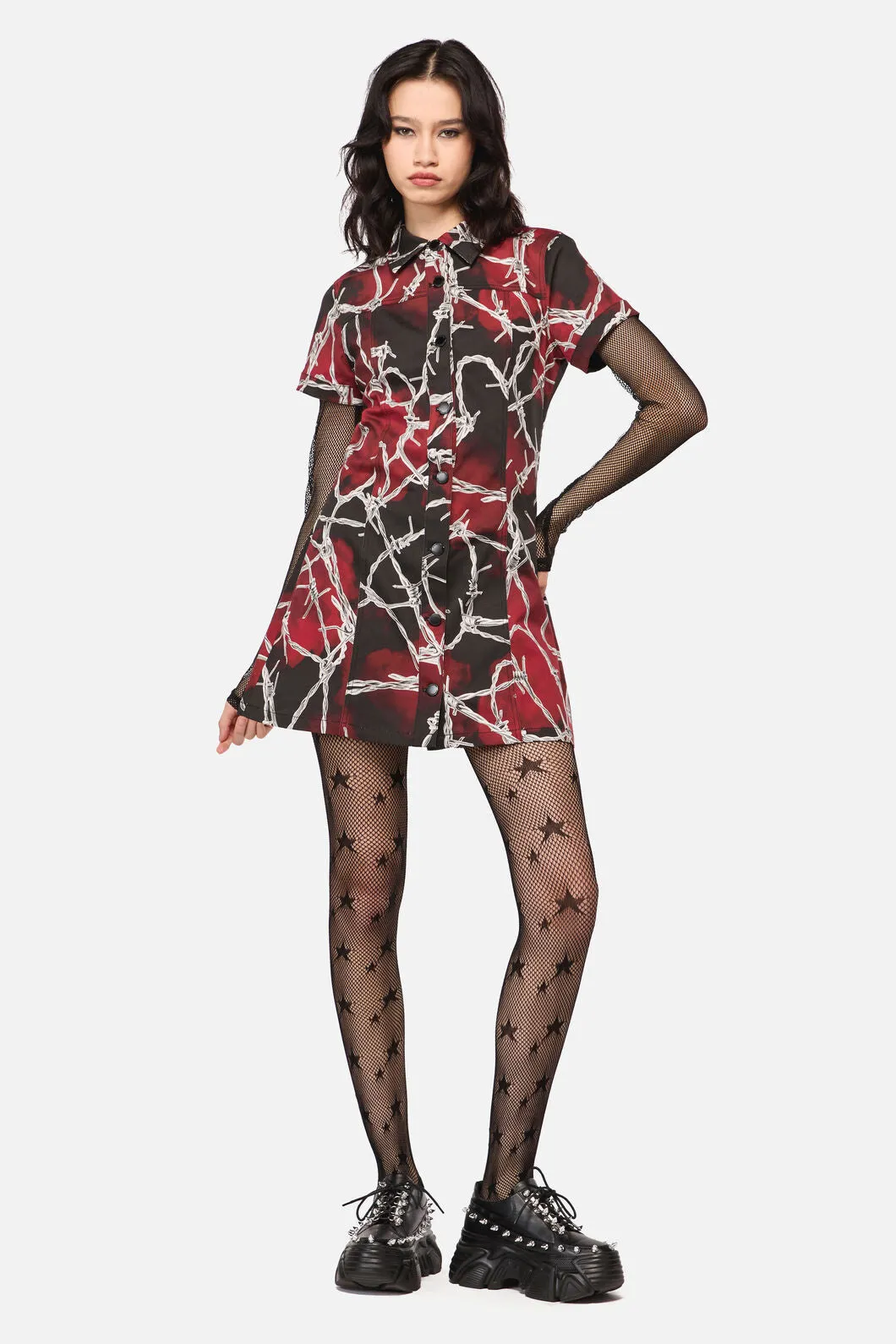 Sharp Hearted Mini Dress sold by Modcloth product image thumbnail 2