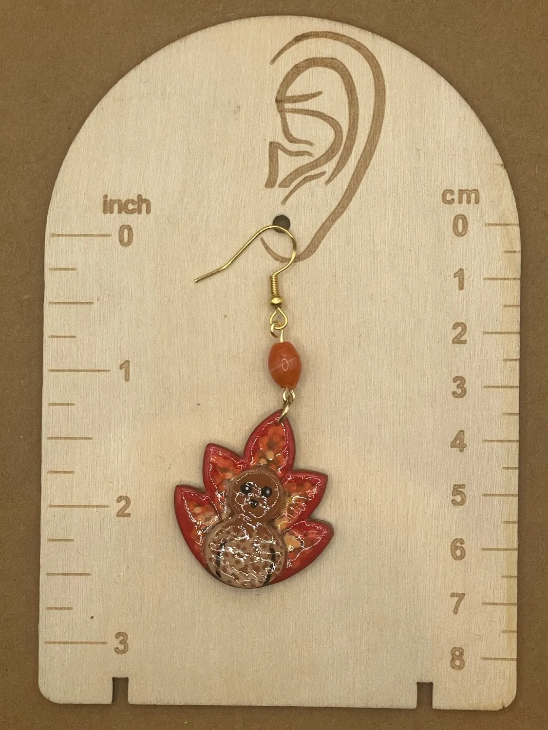 Cutie Turkey Dangle Earrings sold by Modcloth product image thumbnail 2