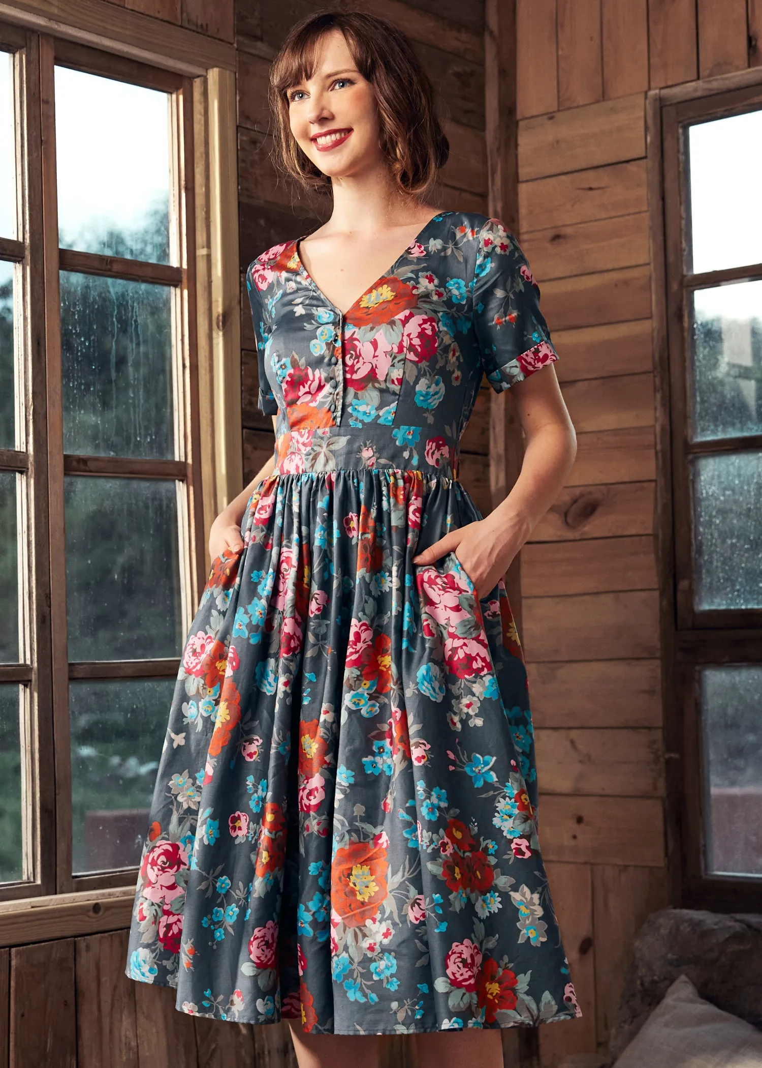 Fabulous Fit & Flare Shirt Dress sold by Modcloth product image thumbnail 4