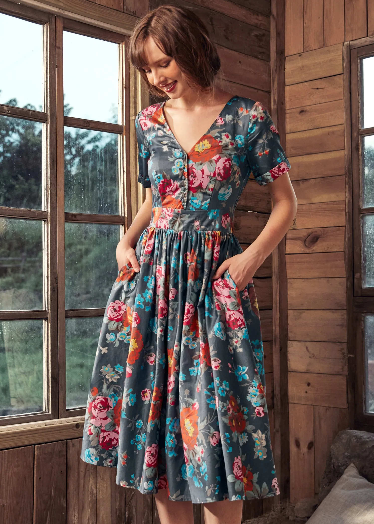 Fabulous Fit & Flare Shirt Dress sold by Modcloth