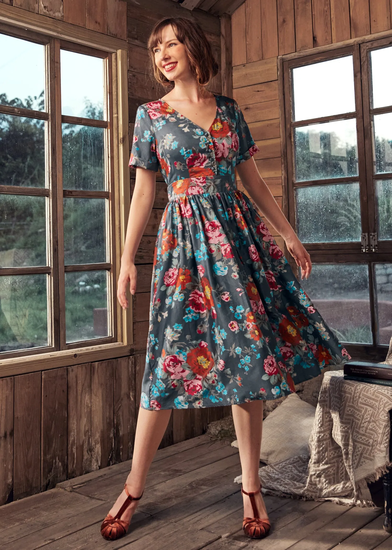 Fabulous Fit & Flare Shirt Dress sold by Modcloth product image thumbnail 3