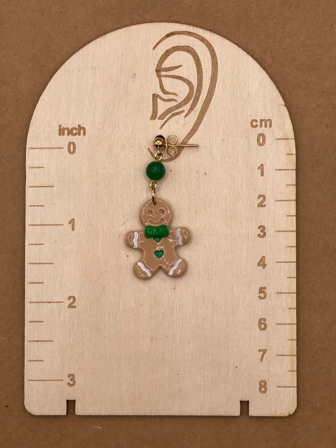 Gingerbread Friends Earrings sold by Modcloth product image thumbnail 2