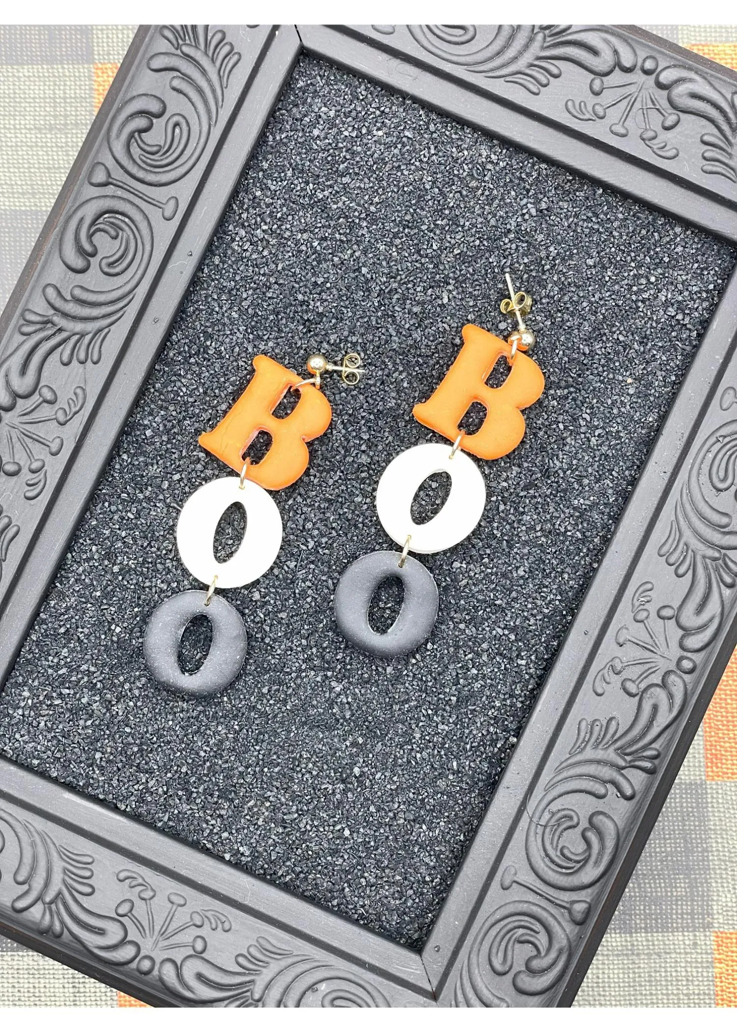 Salem BOO Dangle Earrings sold by Modcloth product image thumbnail 3