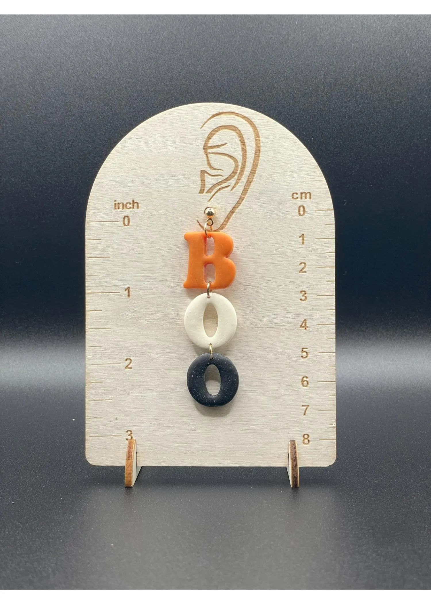 Salem BOO Dangle Earrings sold by Modcloth product image thumbnail 2