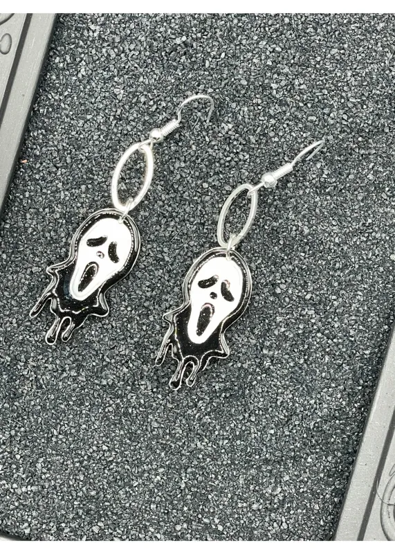 Salem Scream Dangle Earrings sold by Modcloth
