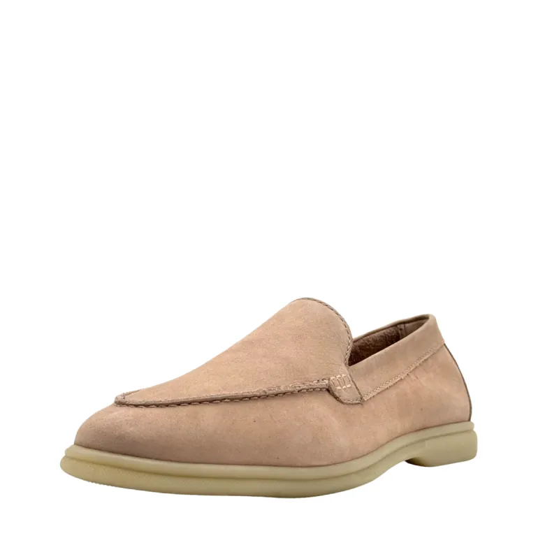 Lama Suede Loafers Nude sold by Modcloth