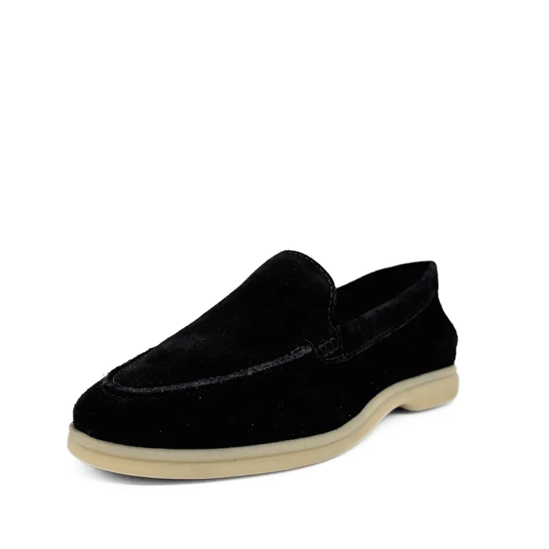Lama Suede Loafers Black sold by Modcloth