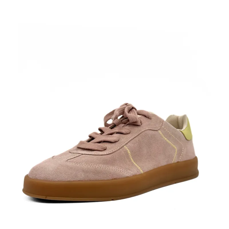 Moldova Suede Tennis Sneakers Pink sold by Modcloth