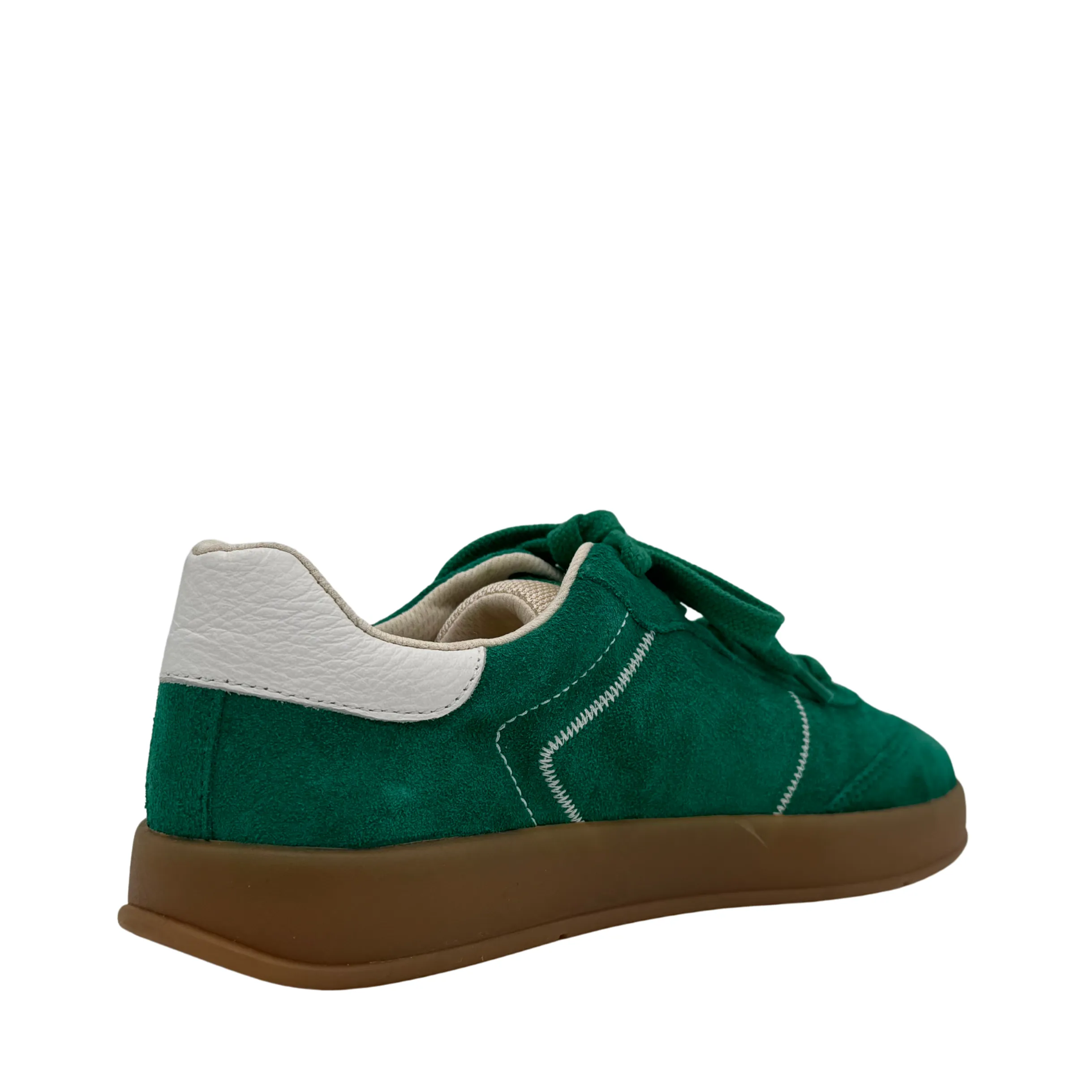 Moldova Suede Tennis Sneakers Green sold by Modcloth product image thumbnail 4