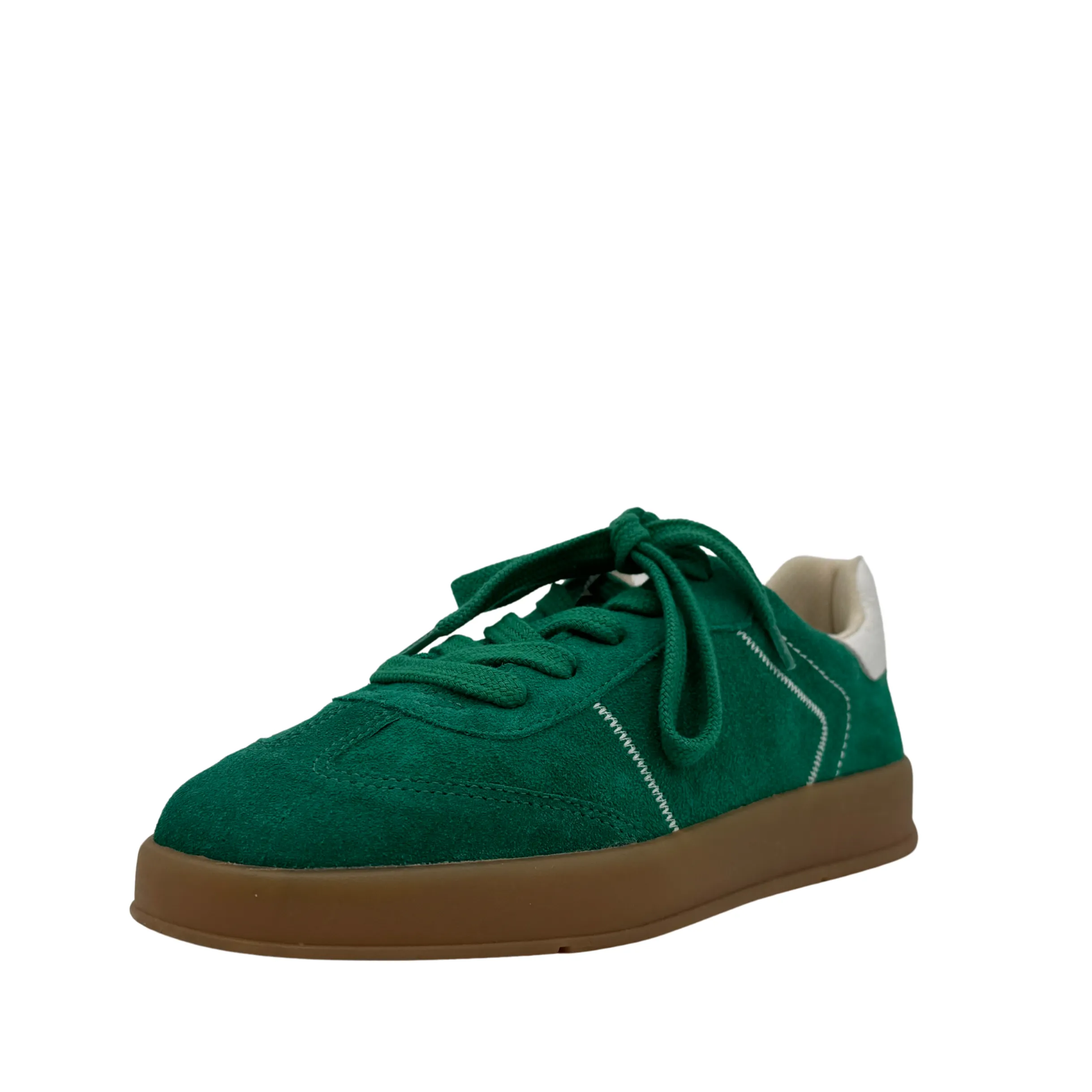 Moldova Suede Tennis Sneakers Green sold by Modcloth product image thumbnail 2