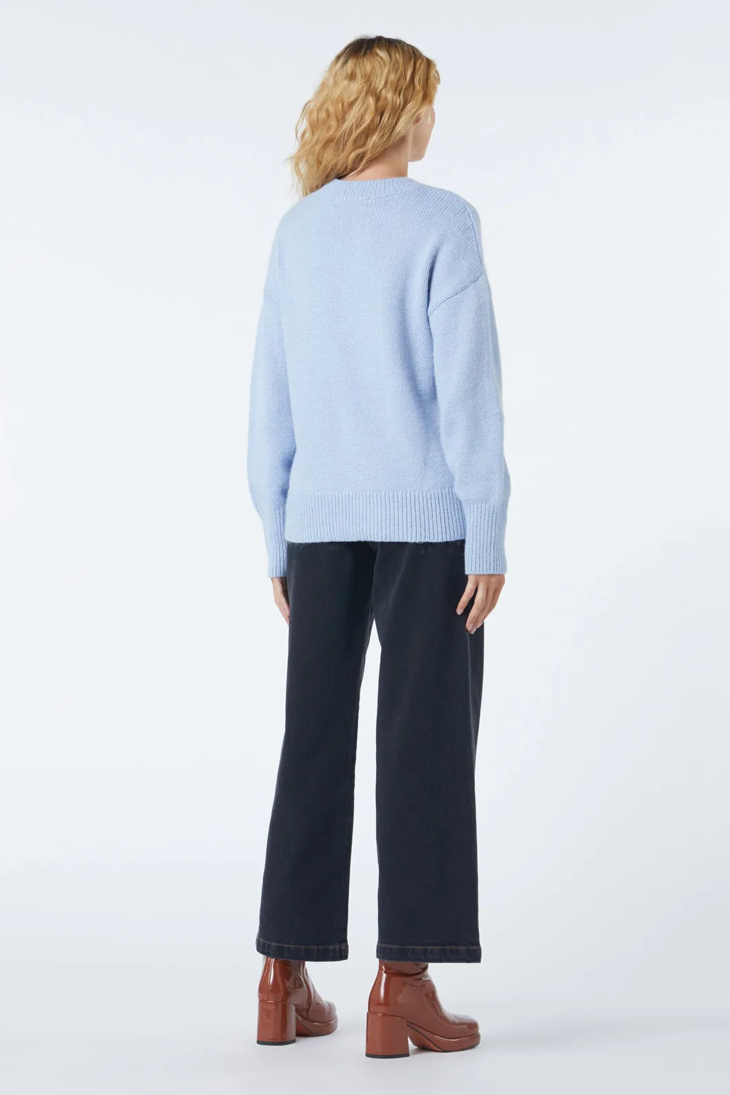 Valentina Knit Sweater Blue sold by Modcloth product image thumbnail 4