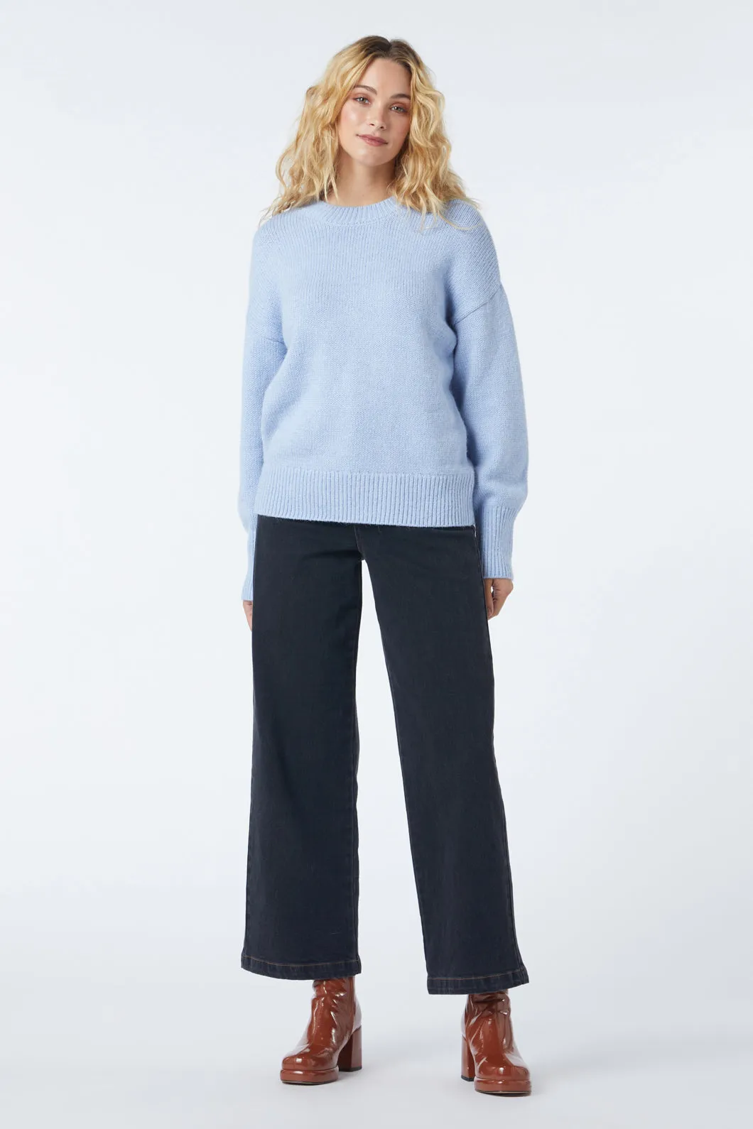 Valentina Knit Sweater Blue sold by Modcloth product image thumbnail 2