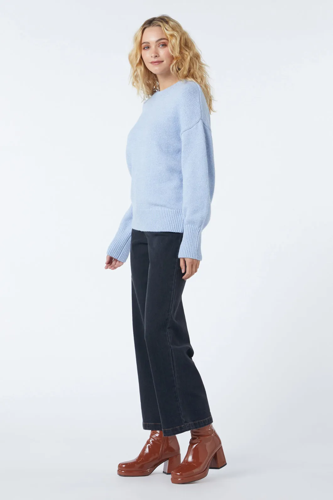 Valentina Knit Sweater Blue sold by Modcloth product image thumbnail 3