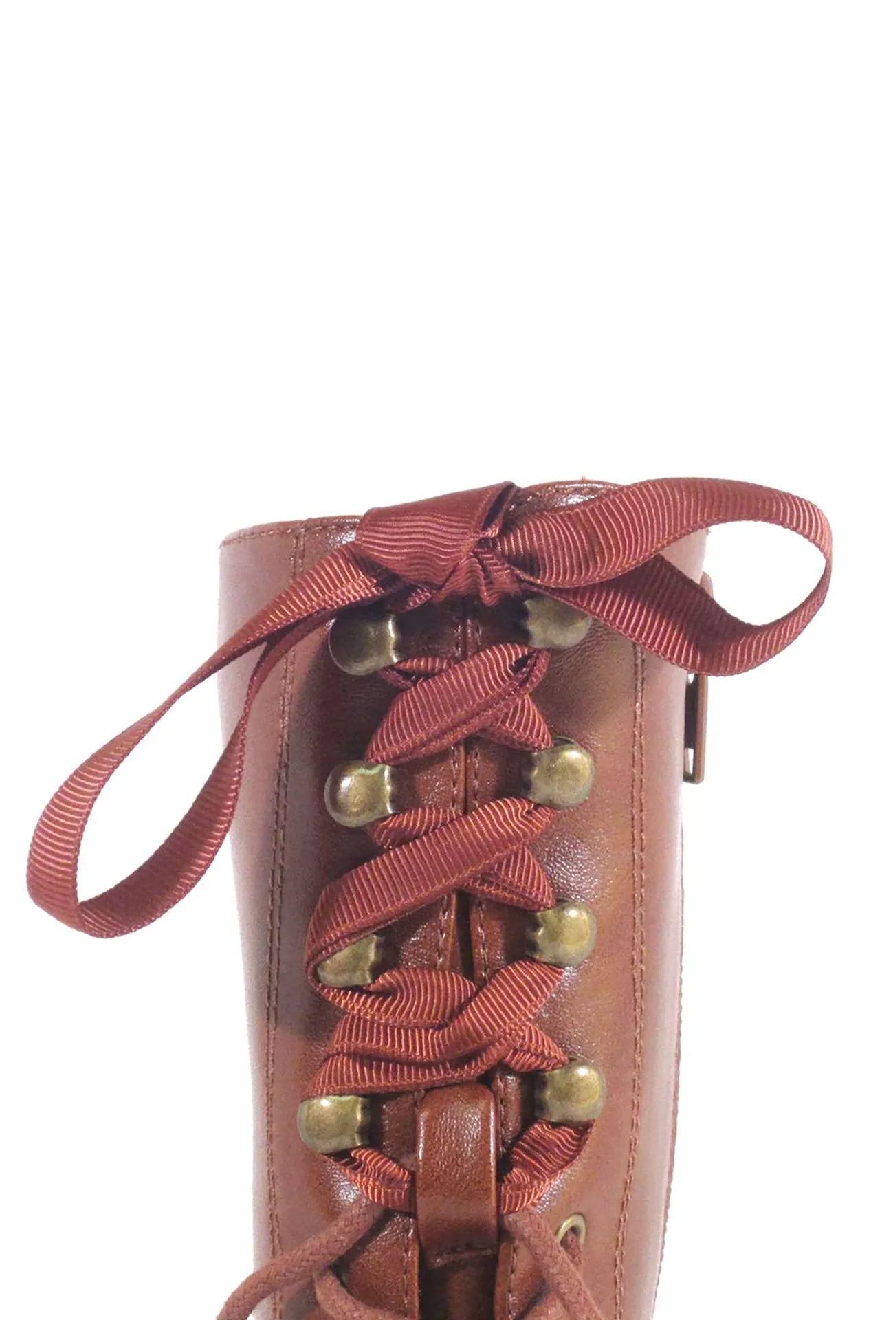 Claire Victorian Booties Tan sold by Modcloth product image thumbnail 5