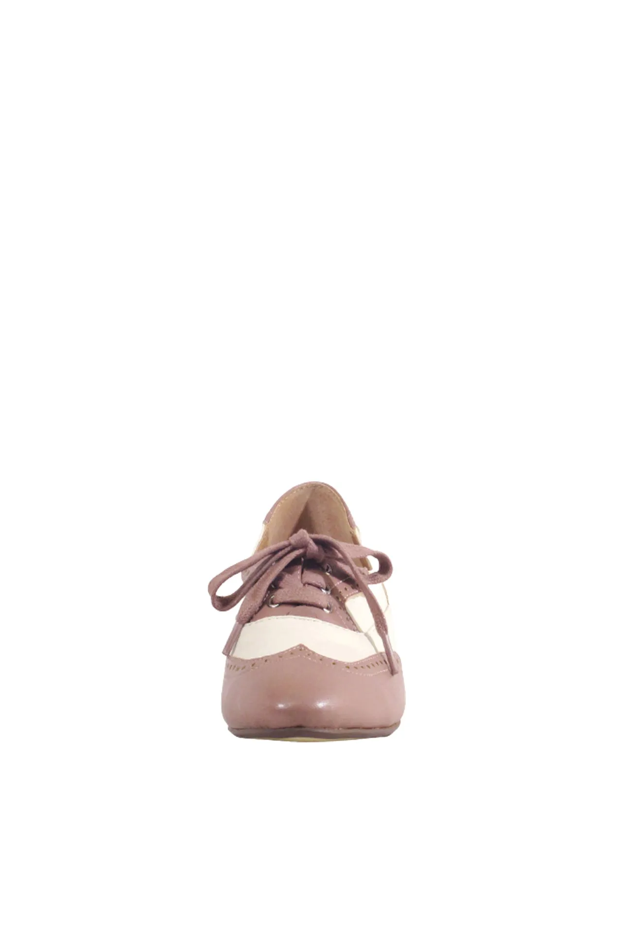 Demi Vintage Saddle Shoes Mauve Bone sold by Modcloth product image thumbnail 4