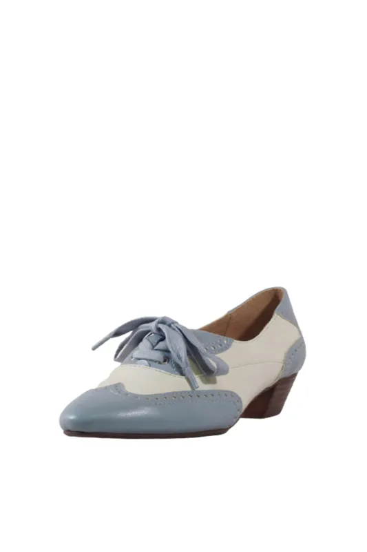 Demi Vintage Saddle Shoes Blue Bone sold by Modcloth