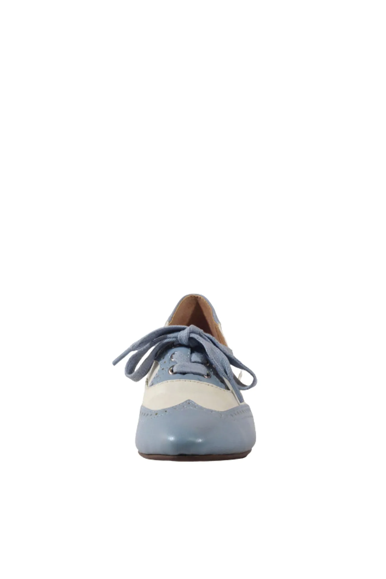 Demi Vintage Saddle Shoes Blue Bone sold by Modcloth product image thumbnail 3