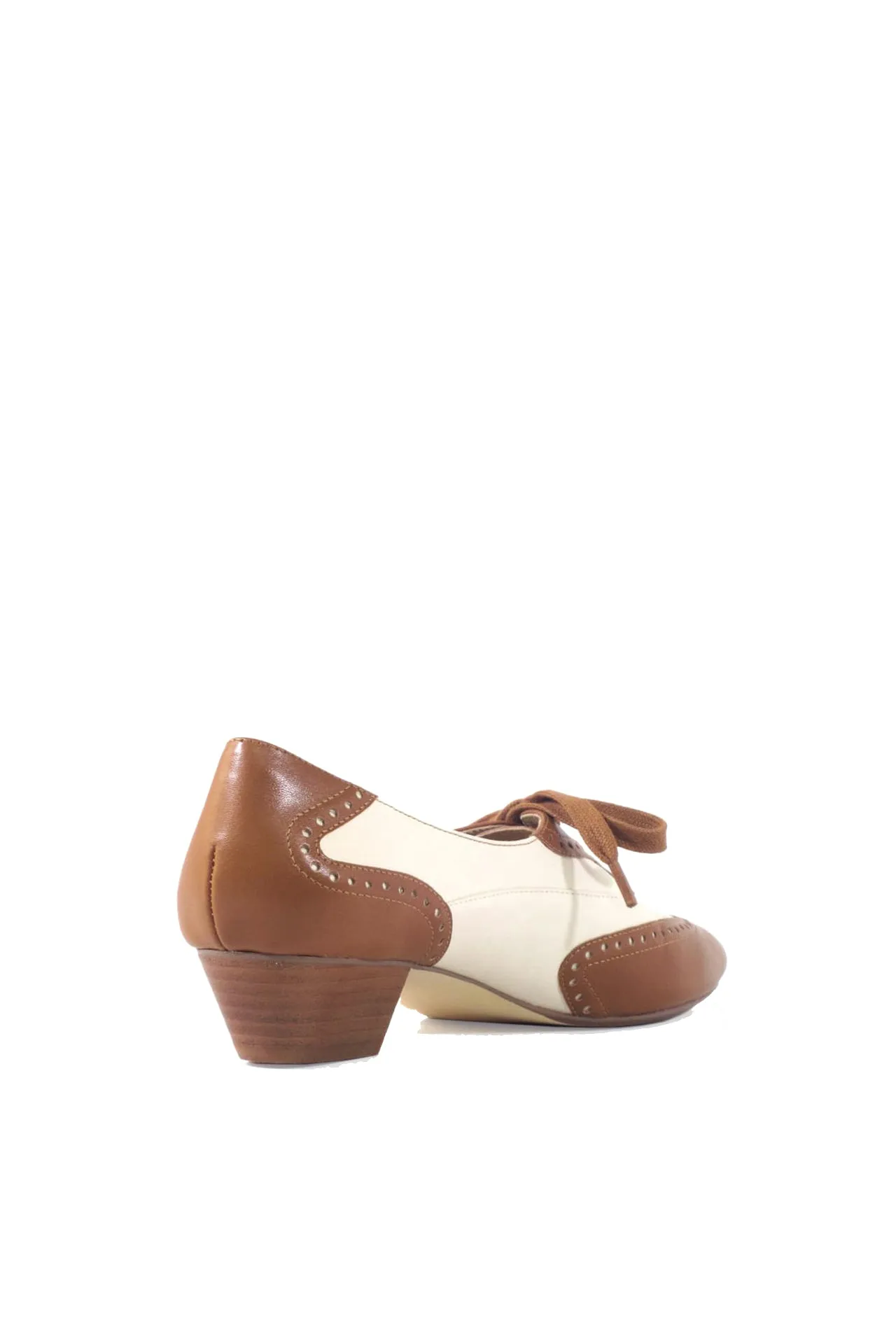Demi Vintage Saddle Shoes Tan Bone sold by Modcloth product image thumbnail 4