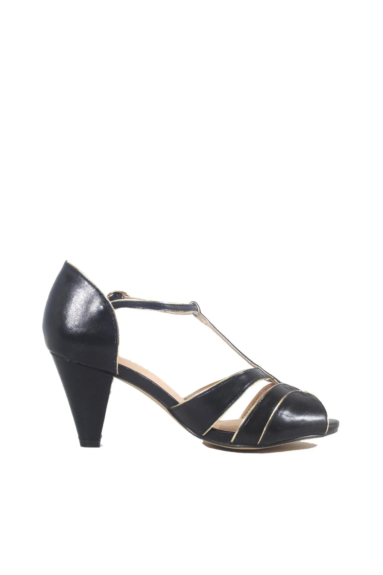 Penelope T-Strap Heels Black sold by Modcloth product image thumbnail 3