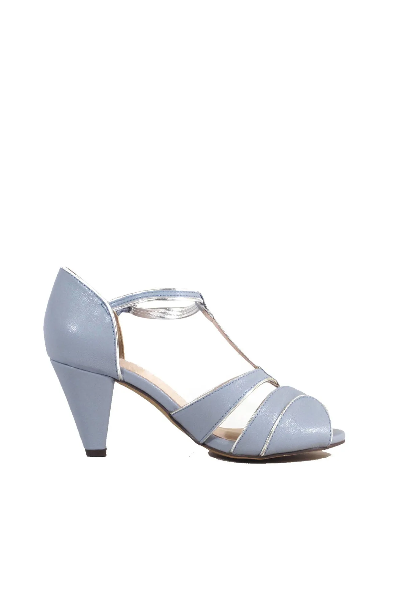 Penelope T-Strap Heels Blue sold by Modcloth product image thumbnail 3