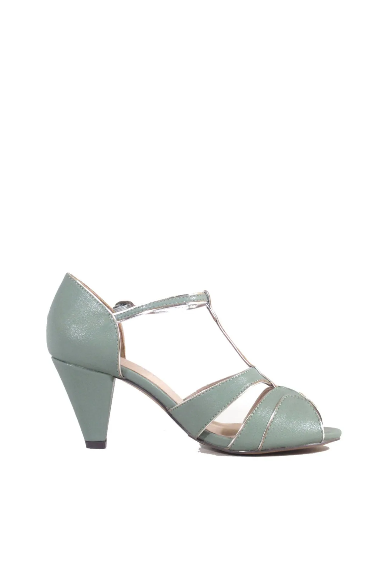 Penelope T-Strap Heels Mint sold by Modcloth product image thumbnail 3