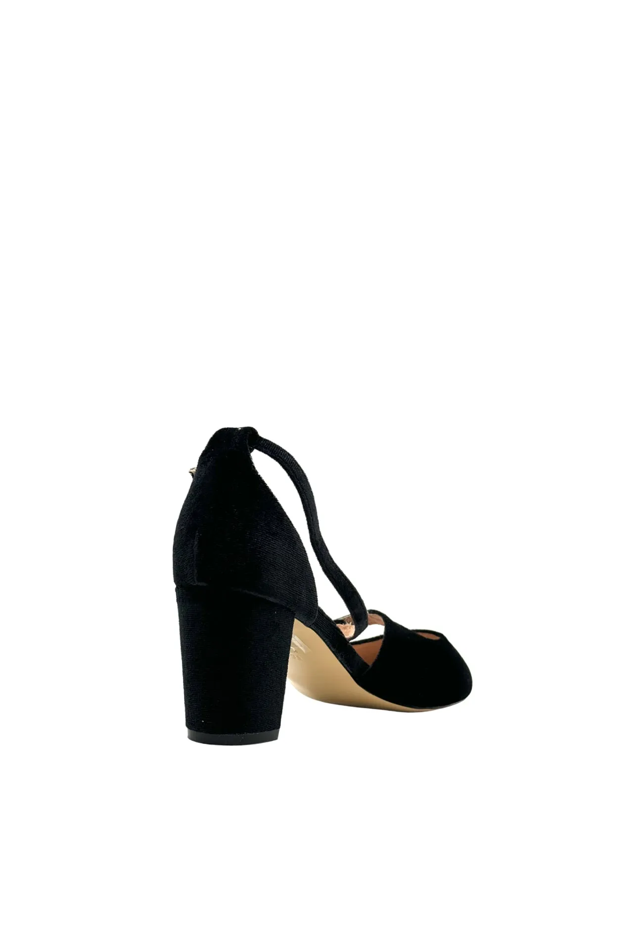 Oren Velvet Mary Jane Heels Black sold by Modcloth product image thumbnail 3