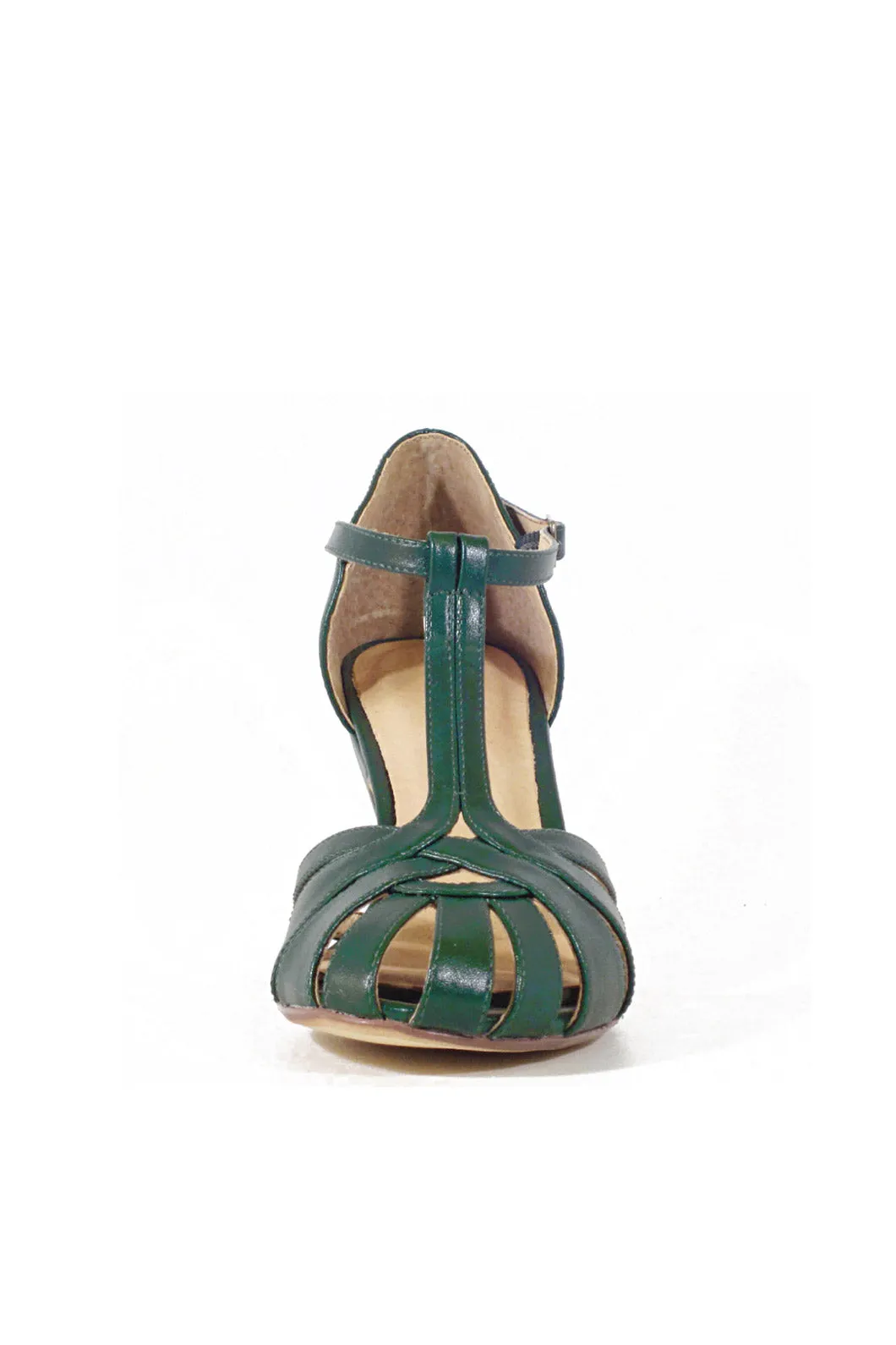 Sergi T-Strap Heels Green sold by Modcloth product image thumbnail 4