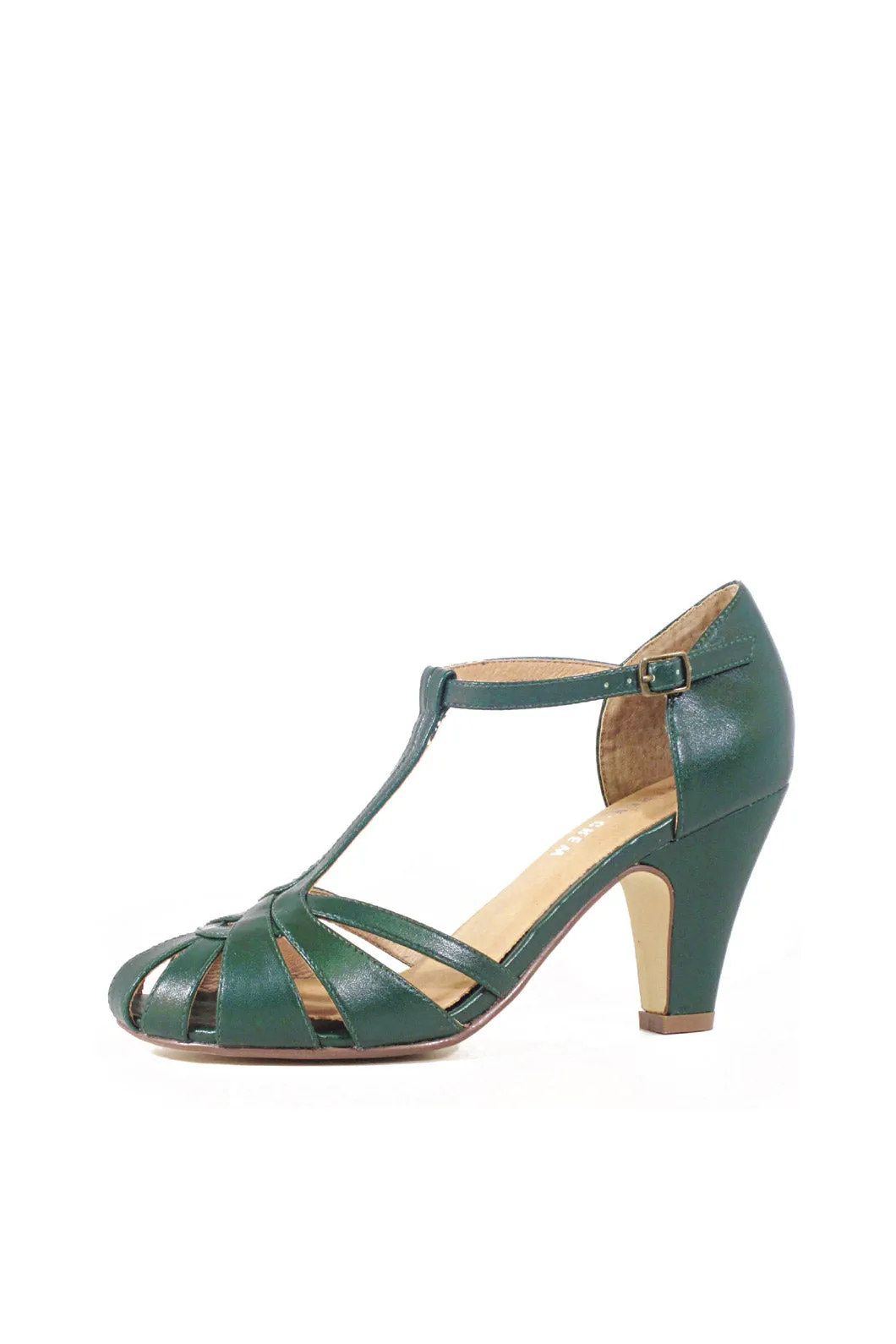 Sergi T-Strap Heels Green sold by Modcloth product image thumbnail 2