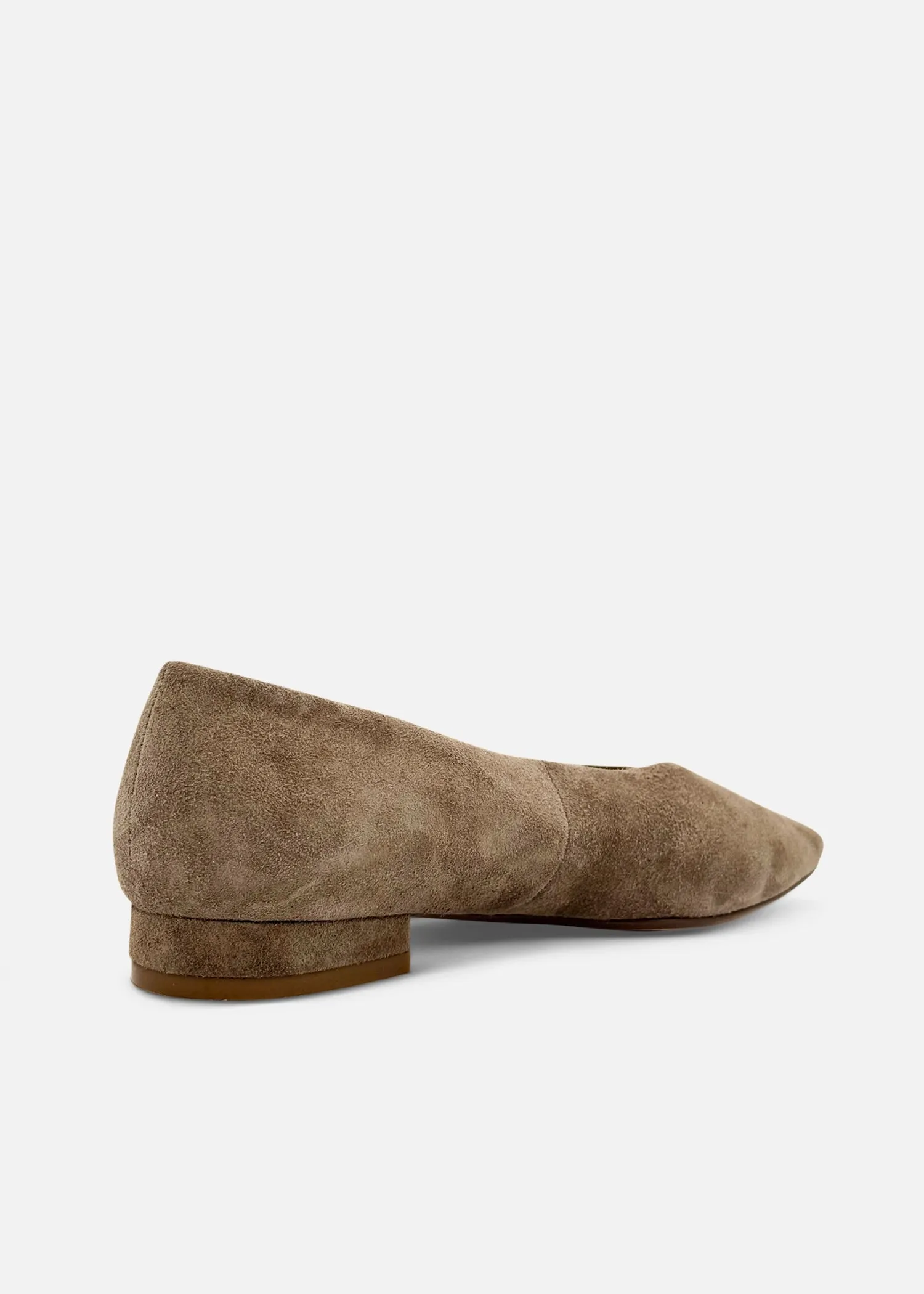 Slick Ballet Flats Taupe Suede sold by Modcloth product image thumbnail 3