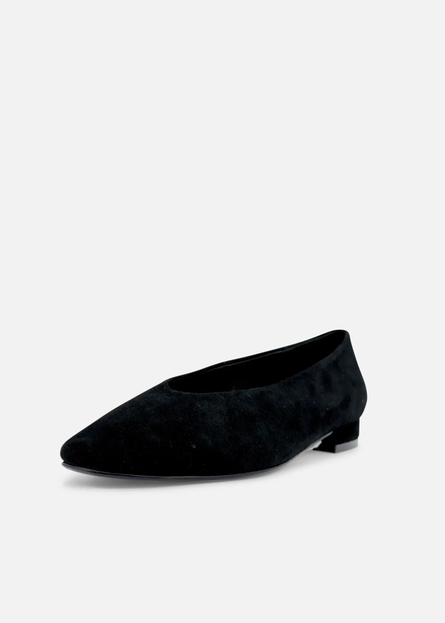 Slick Ballet Flats Black Suede sold by Modcloth product image thumbnail 2