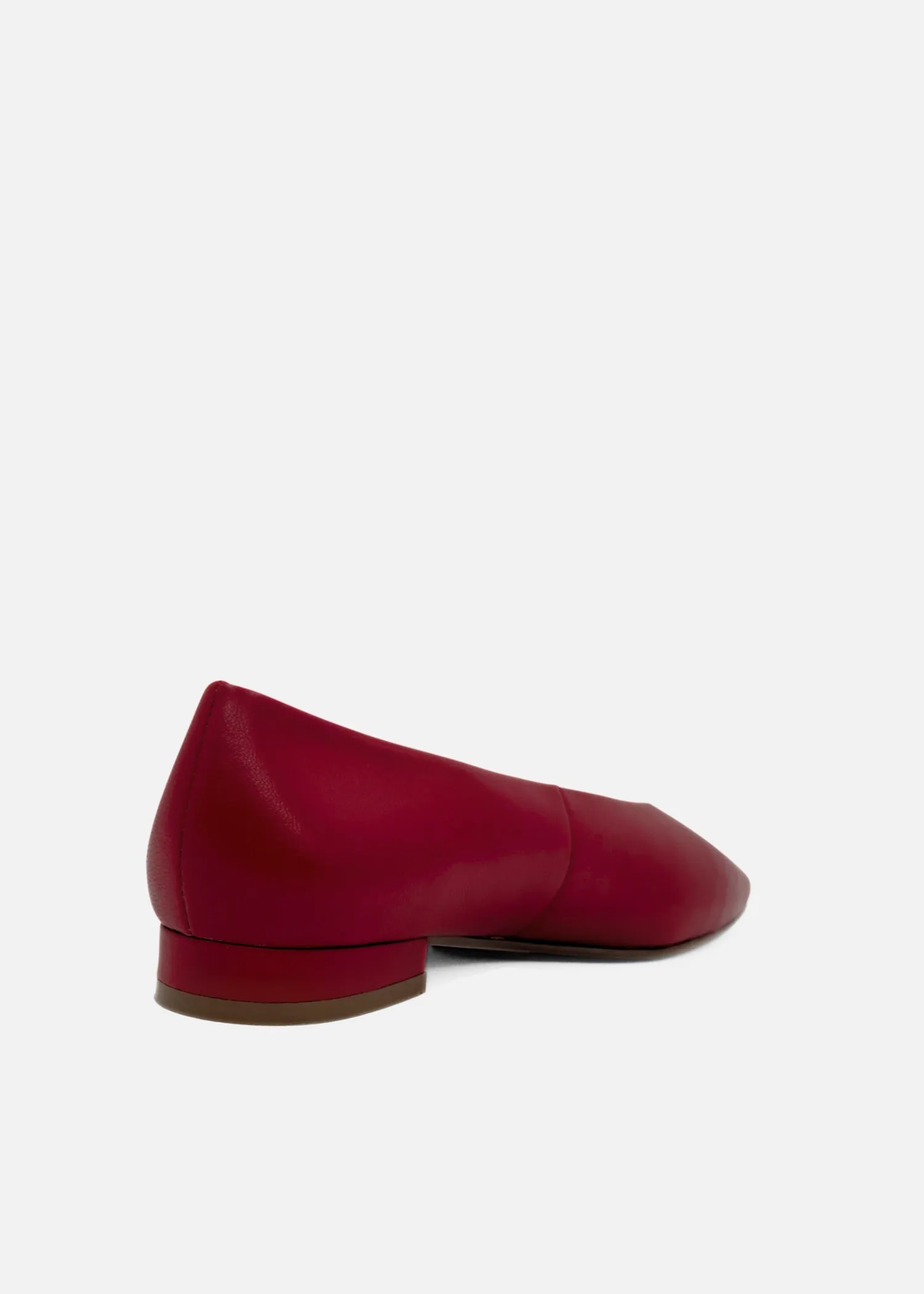 Slick Ballet Flats Red Leather sold by Modcloth product image thumbnail 5