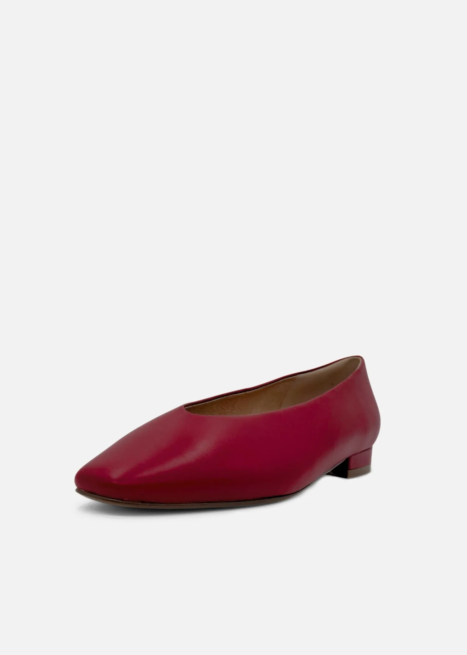 Slick Ballet Flats Red Leather sold by Modcloth product image thumbnail 3