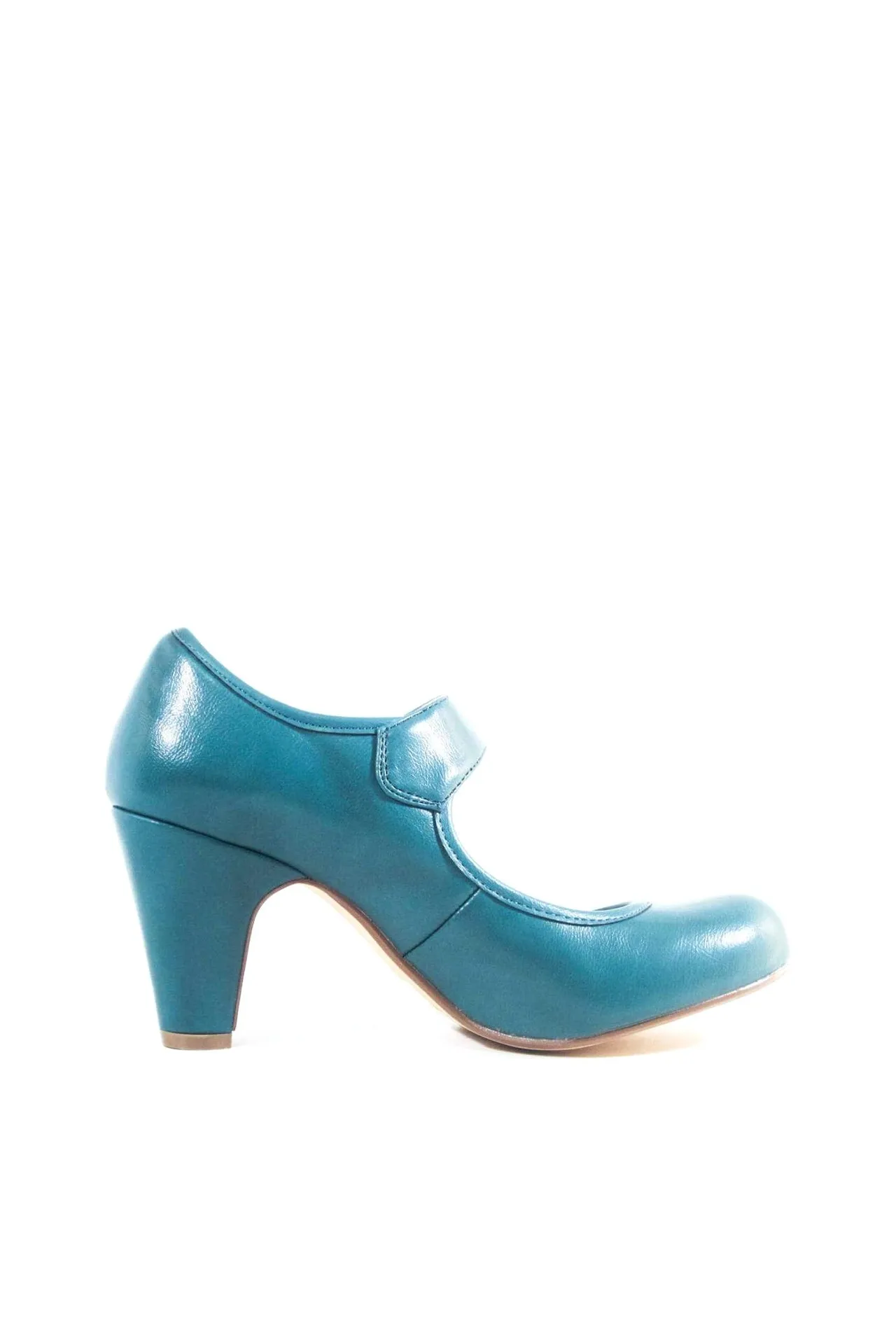 Madeline Mary Jane Heels Teal sold by Modcloth product image thumbnail 4