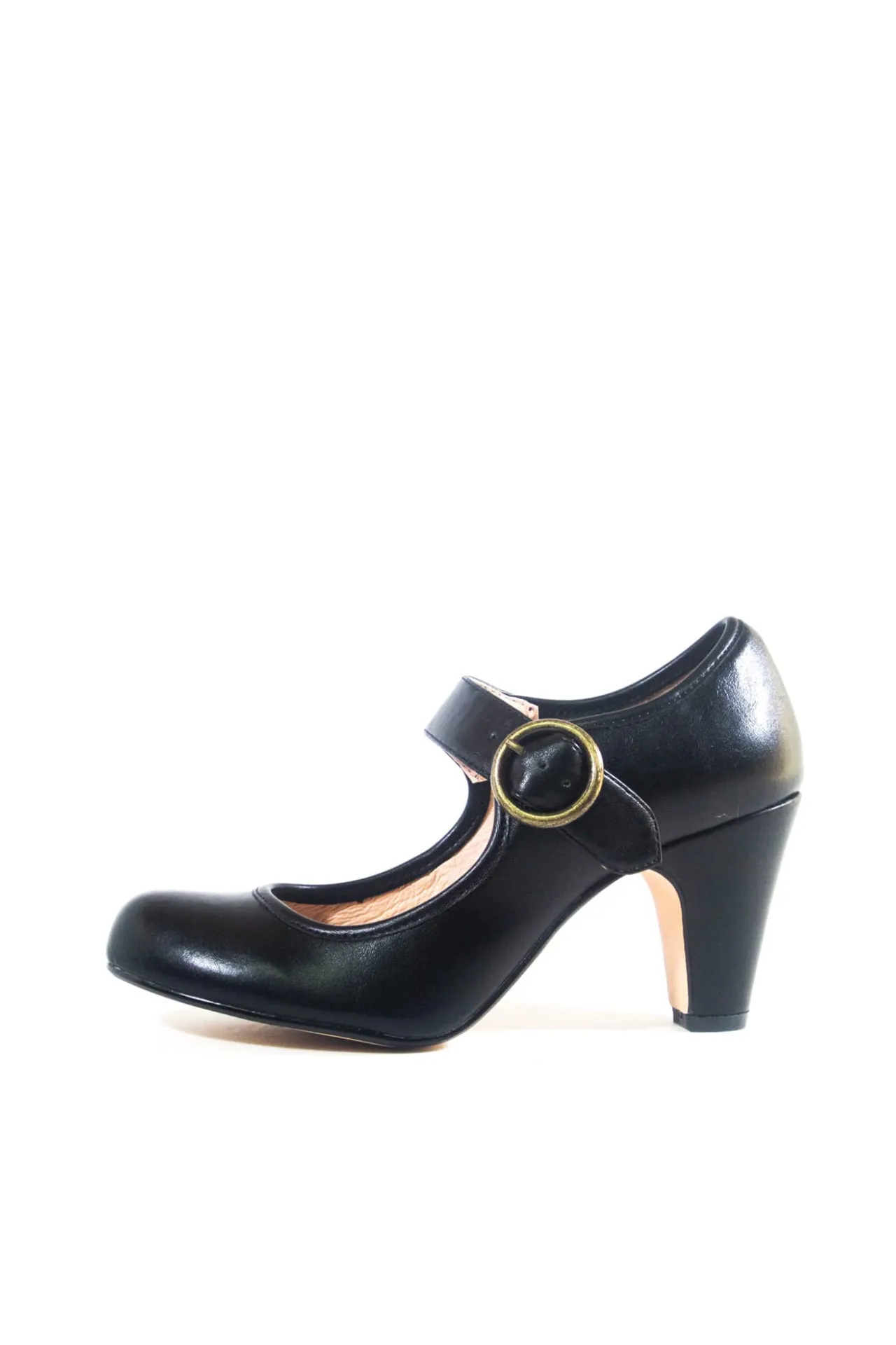 Madeline Mary Jane Heels Black sold by Modcloth