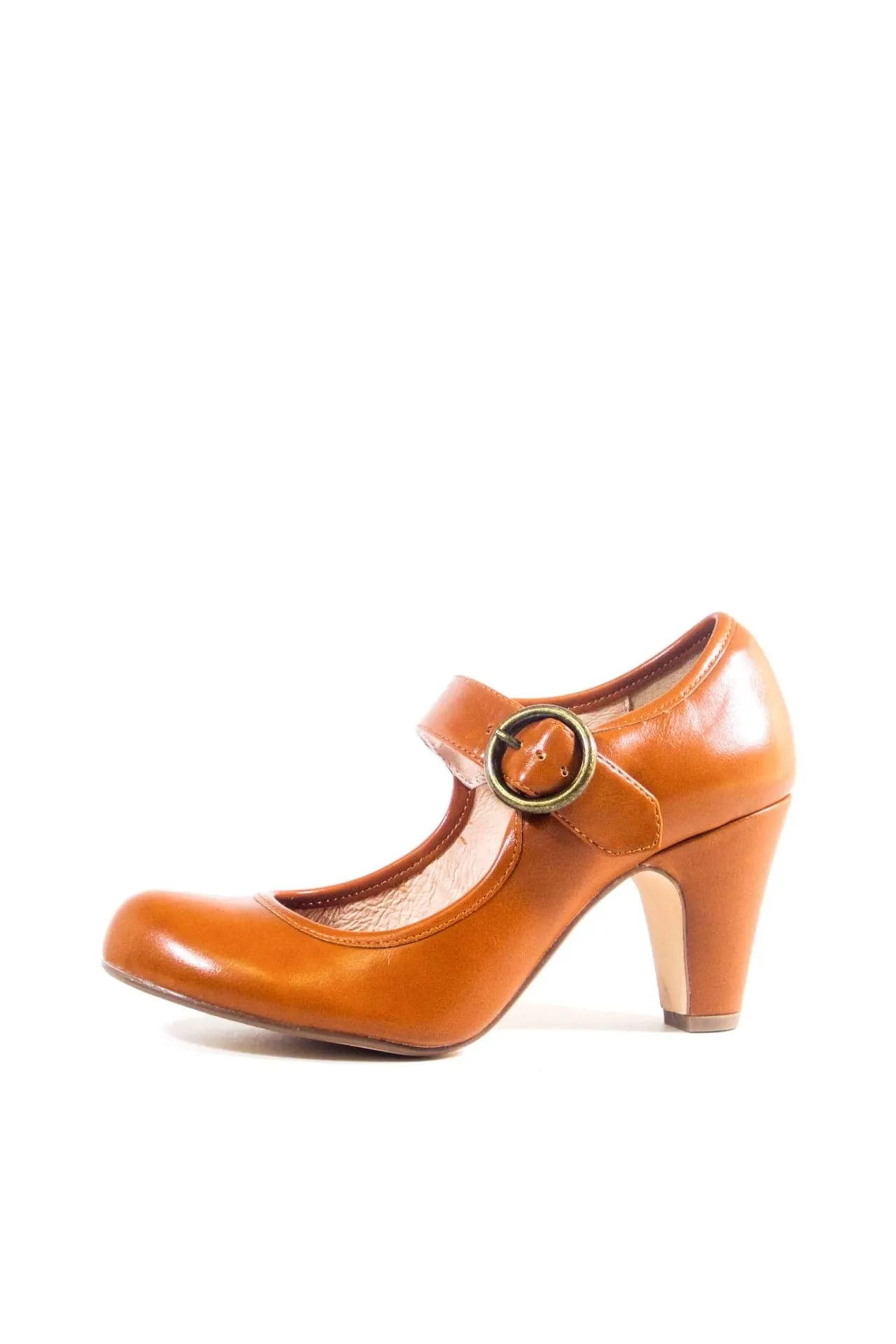 Madeline Mary Jane Heels Rust sold by Modcloth