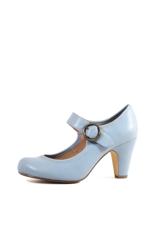 Madeline Mary Jane Heels Blue sold by Modcloth