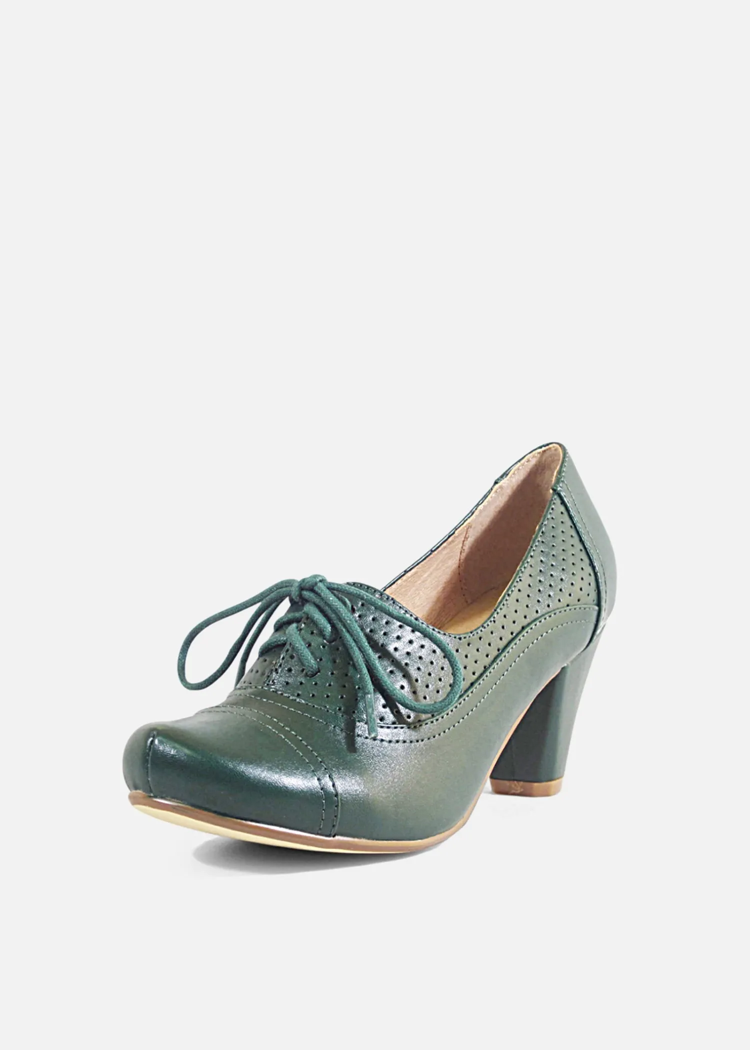 Maytal Retro Heels Green sold by Modcloth product image thumbnail 2