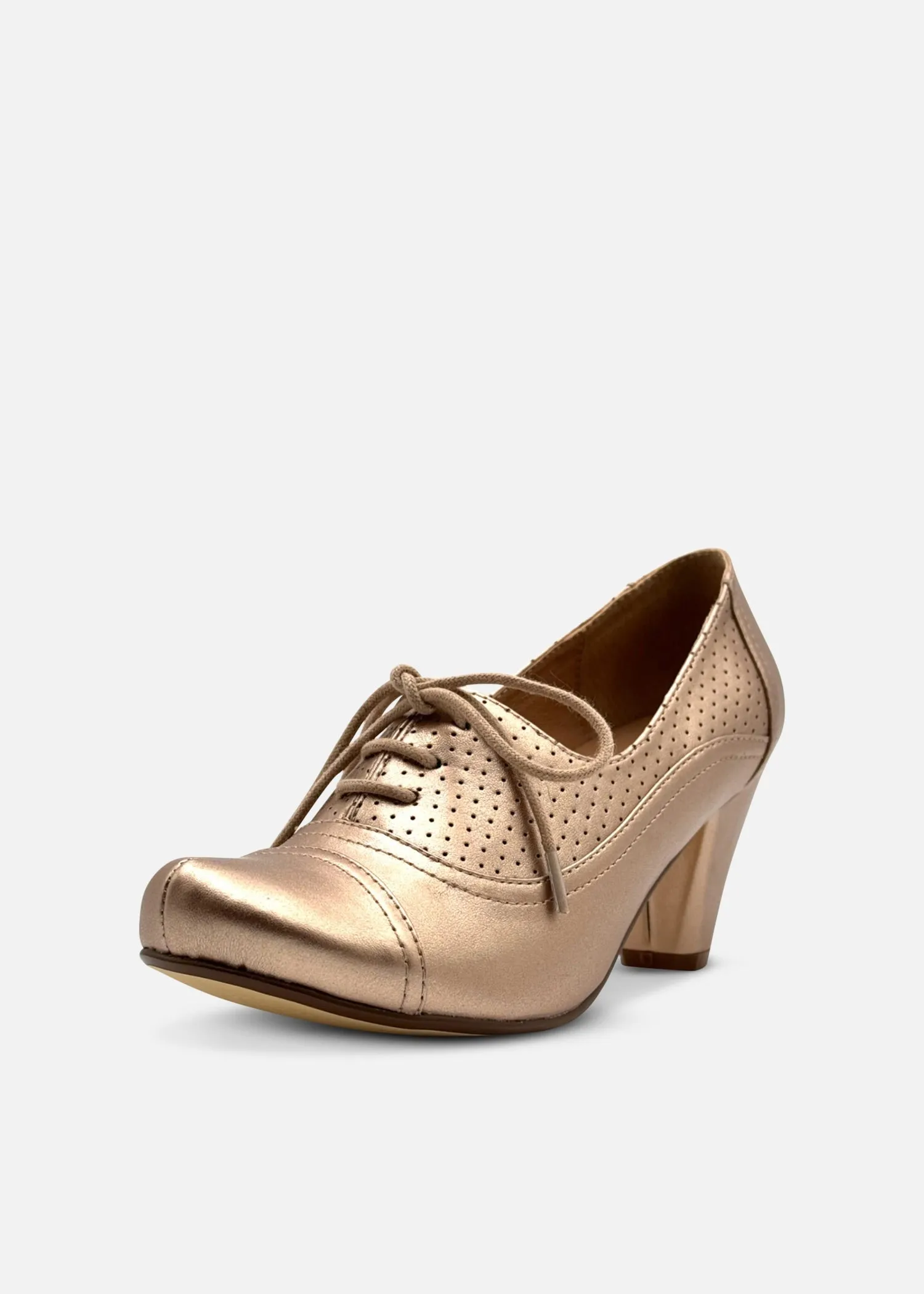 Maytal Retro Heels Gold sold by Modcloth product image thumbnail 2