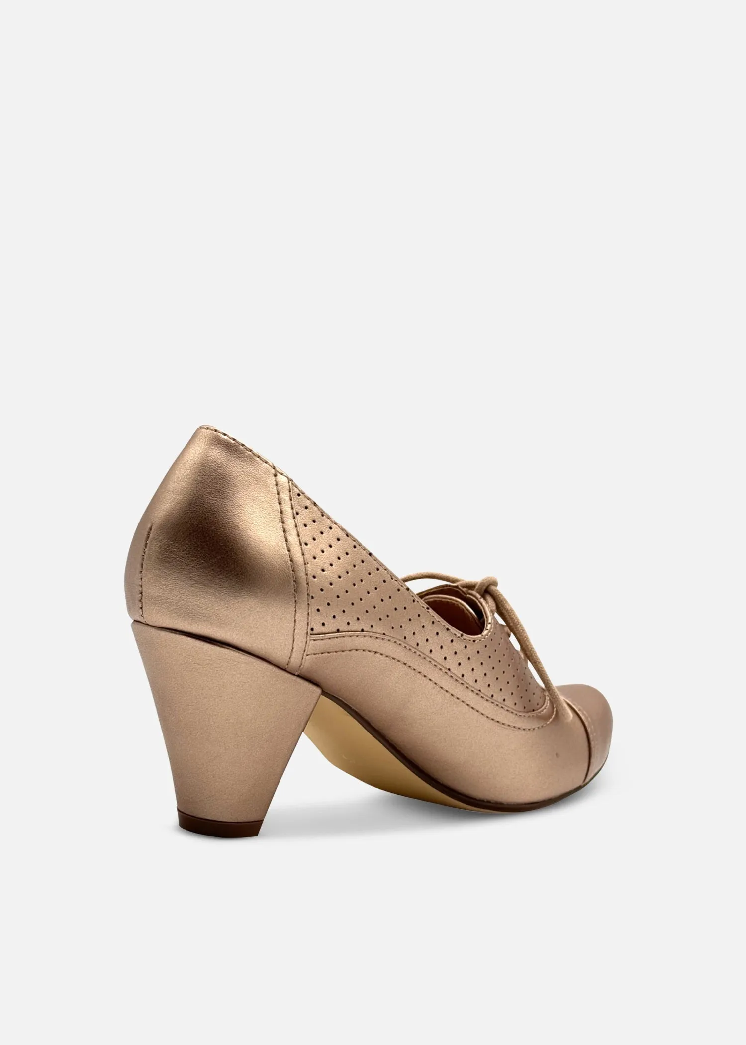Maytal Retro Heels Gold sold by Modcloth product image thumbnail 3