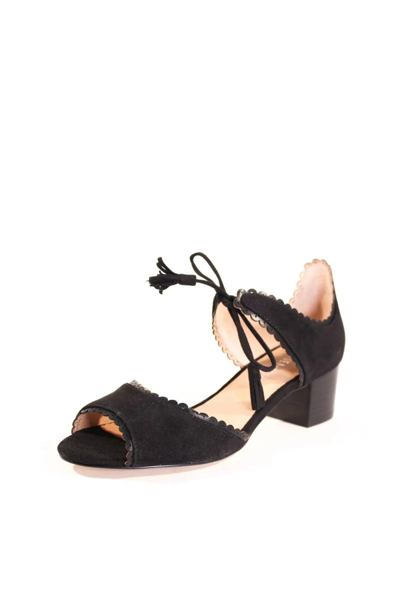 Casino Block-Heel Sandals Black sold by Modcloth product image thumbnail 3
