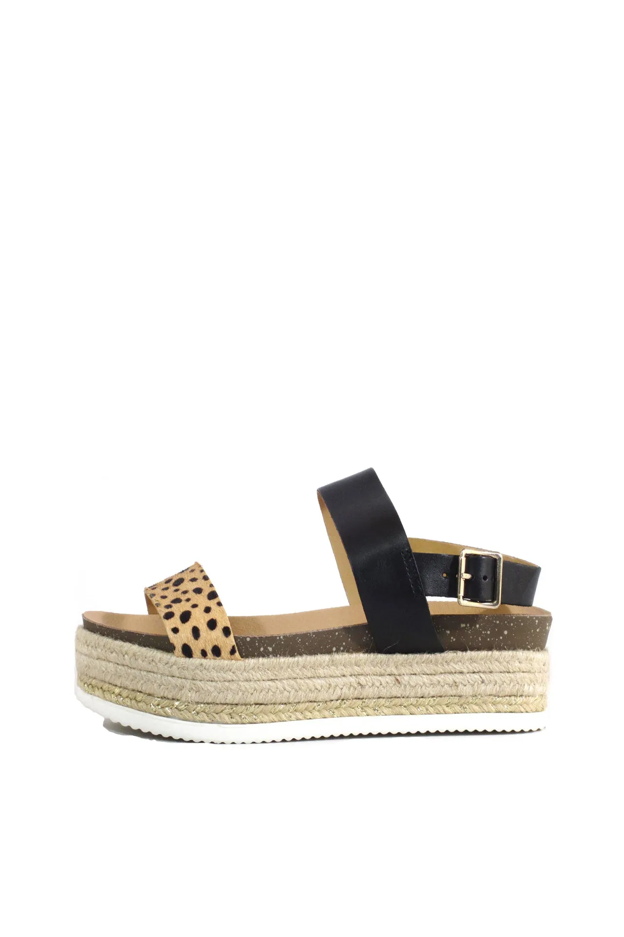 Colby Platform Sandals Cheetah sold by Modcloth