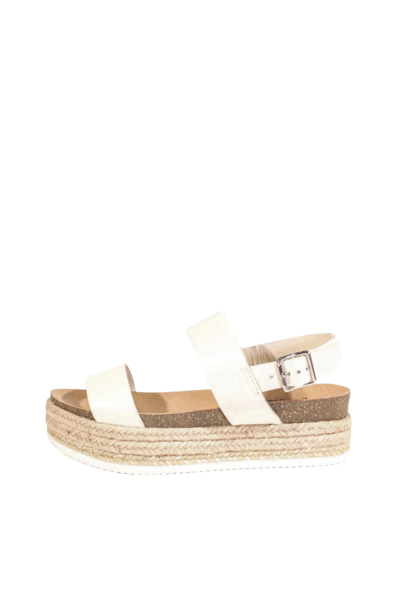 Colby Platform Sandals Bone Leather sold by Modcloth