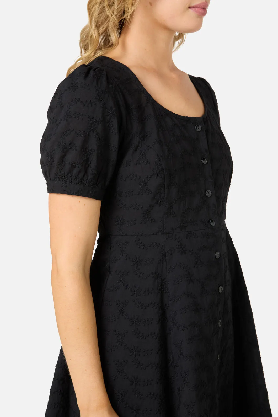 Lily Broidery Mini Dress sold by Modcloth product image thumbnail 5