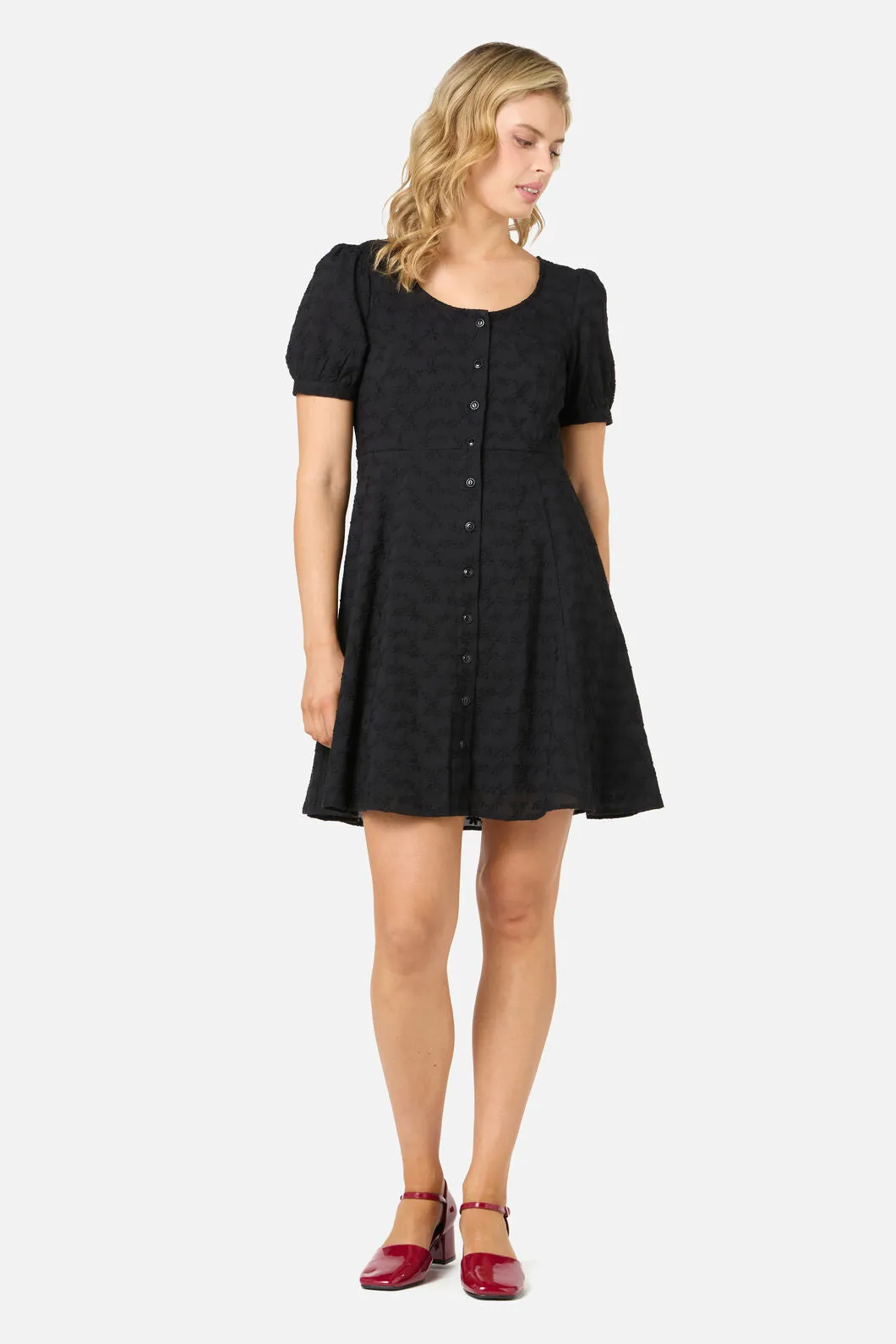 Lily Broidery Mini Dress sold by Modcloth product image thumbnail 2