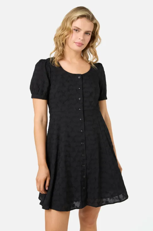 Lily Broidery Mini Dress sold by Modcloth