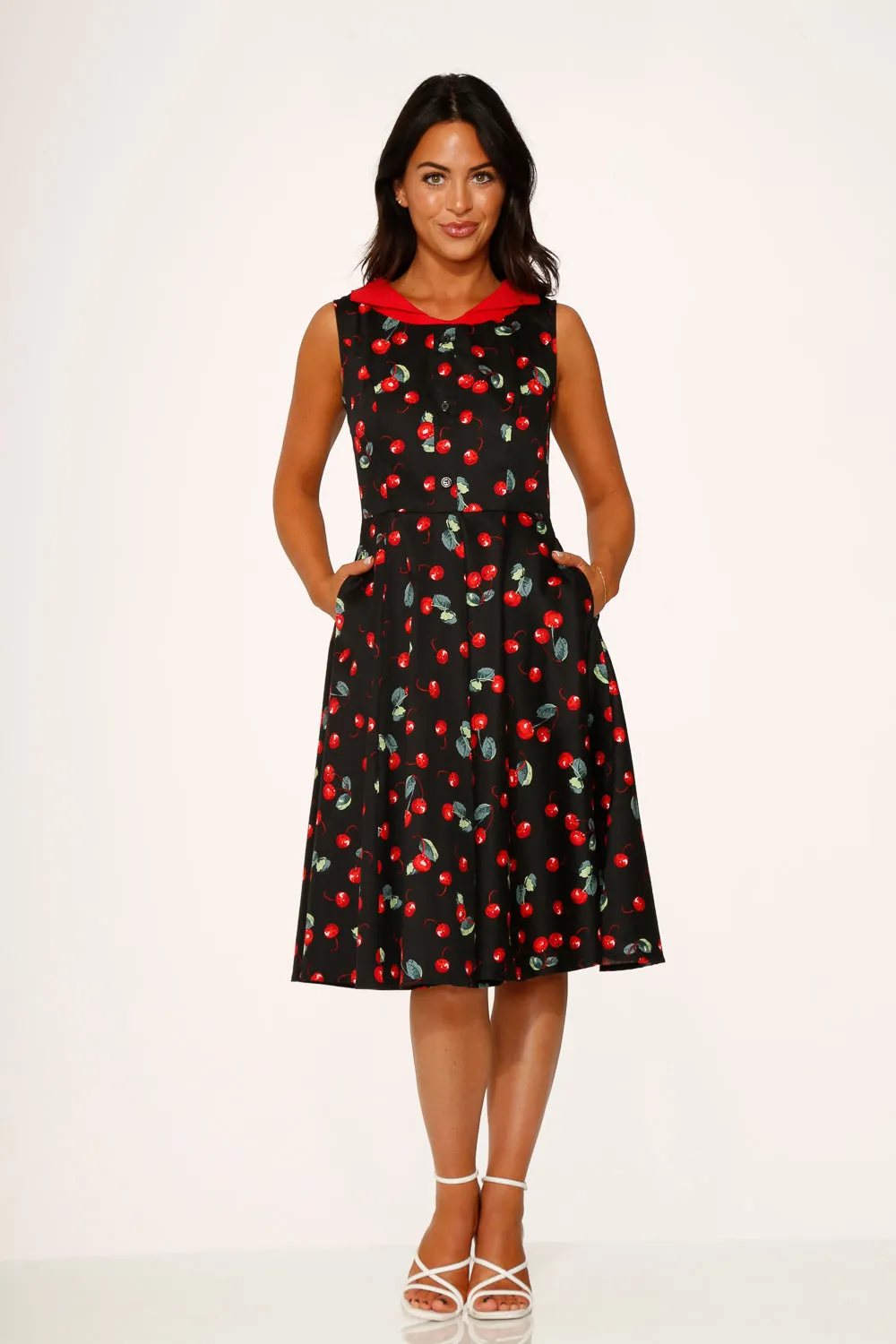 Black Cherry Swing Dress sold by Modcloth product image thumbnail 3