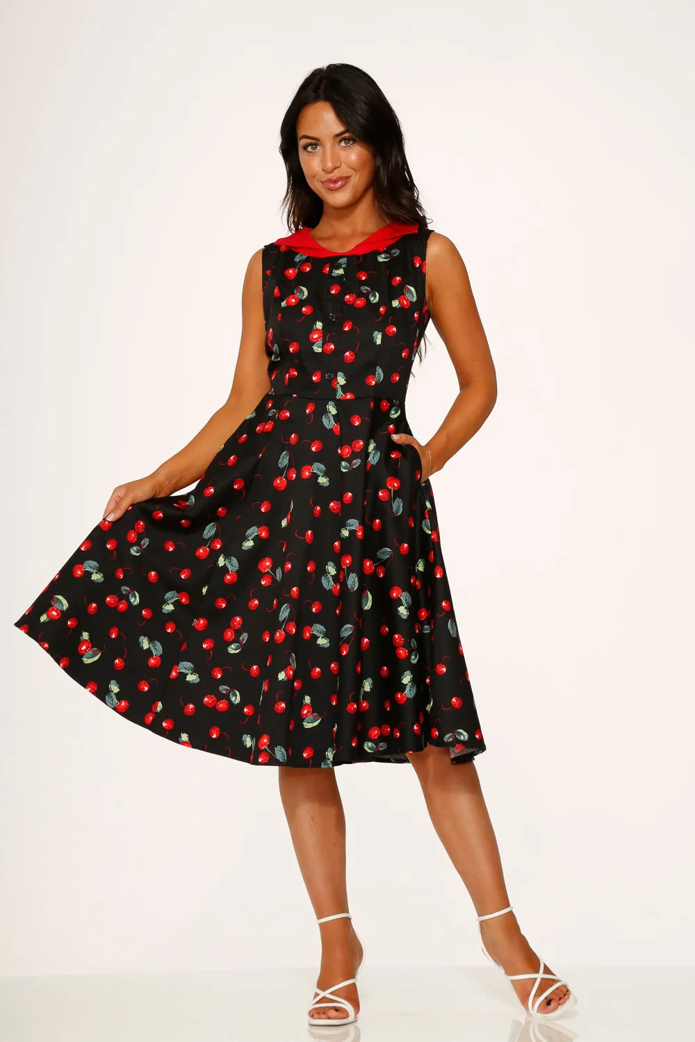 Black Cherry Swing Dress sold by Modcloth product image thumbnail 2